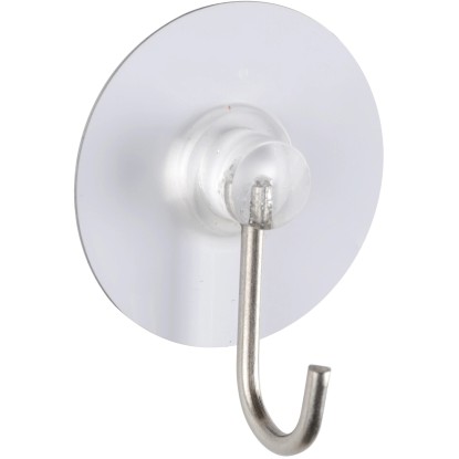 Wenko Nástěnný háček Static-Loc bílý sada 4 ks