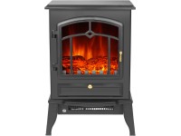 El Fuego Elektrický krb Como II černý 1800/2000 W, 39 x 56,5 x 24 cm