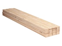Rettenmeier Podlahová palubka Rauspund měkké dřevo Gkl. 2-4, 200 x 1,9 x 9,6 cm