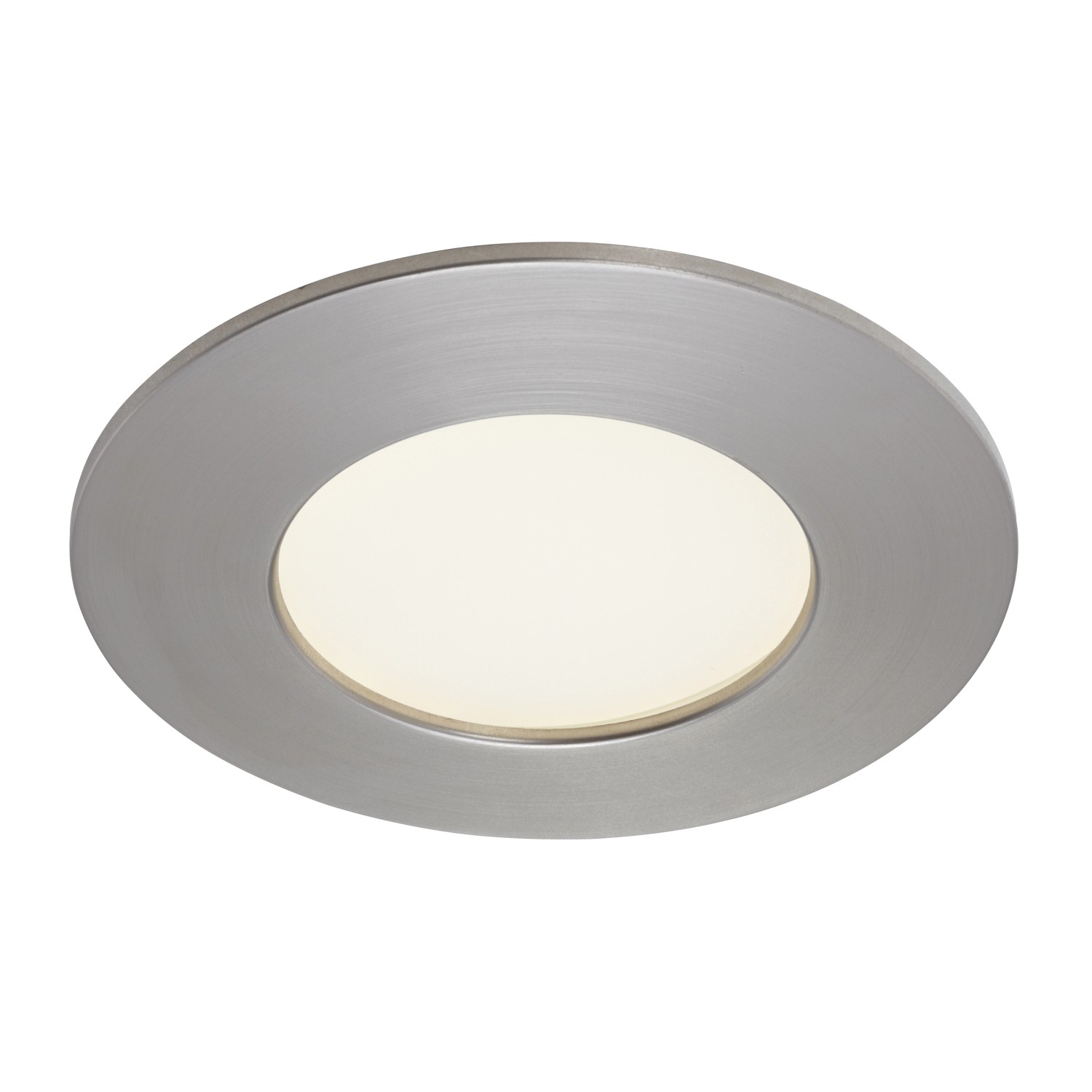 Briloner LED vestavné svítidlo FLAT IN nikl, 3 ks, 85 x 25 mm