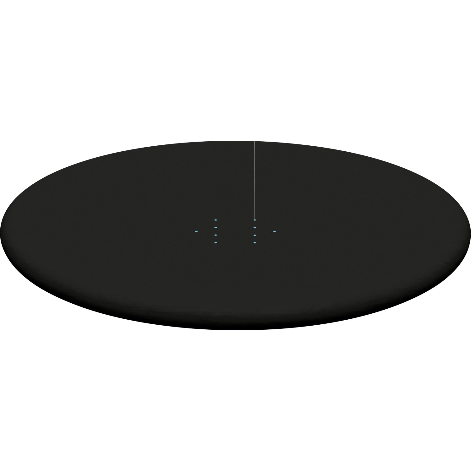 Bestway PVC bazénová krycí plachta černá pr. 240 cm