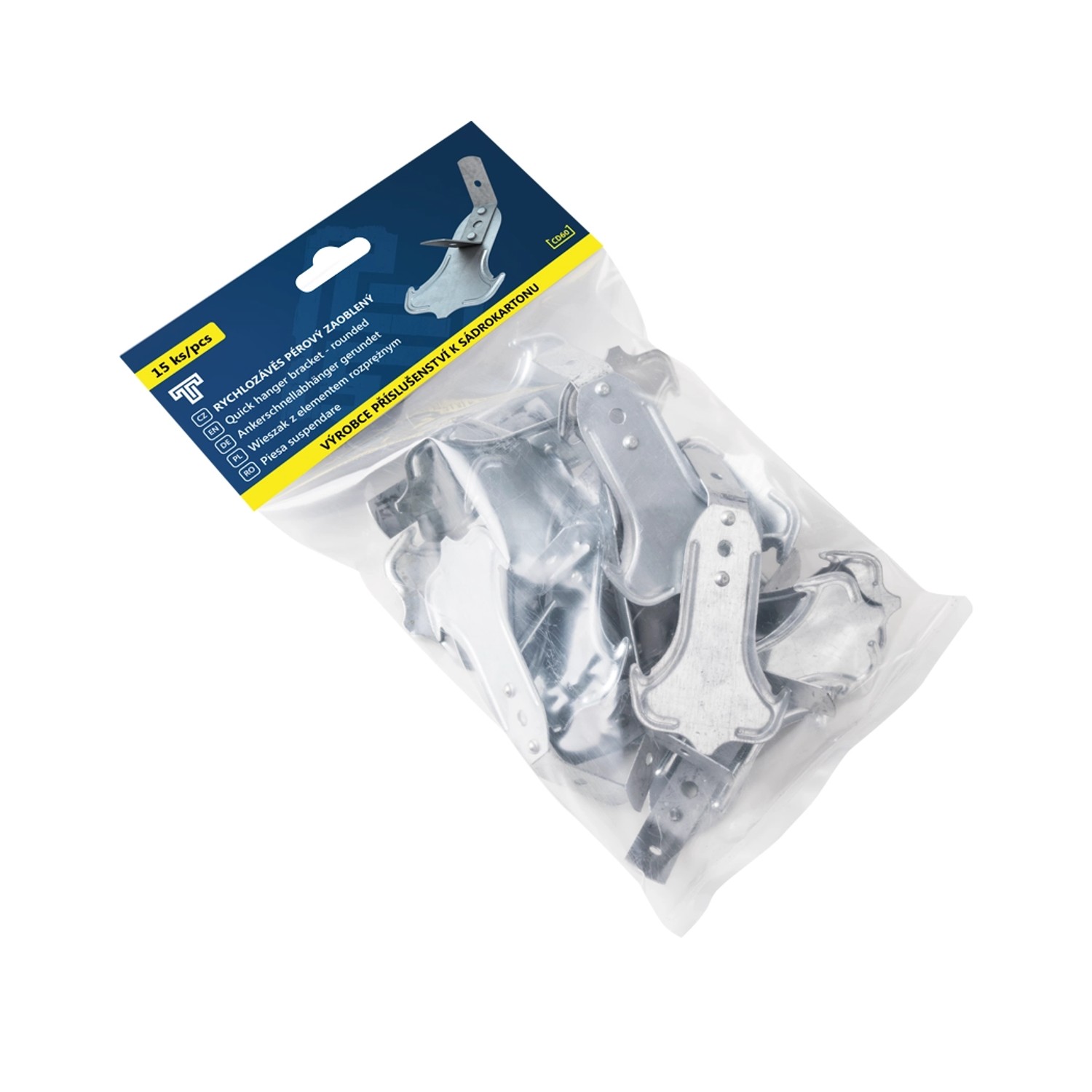 Tamadex Rychlozávěs pérový zaoblený sáček 15 ks