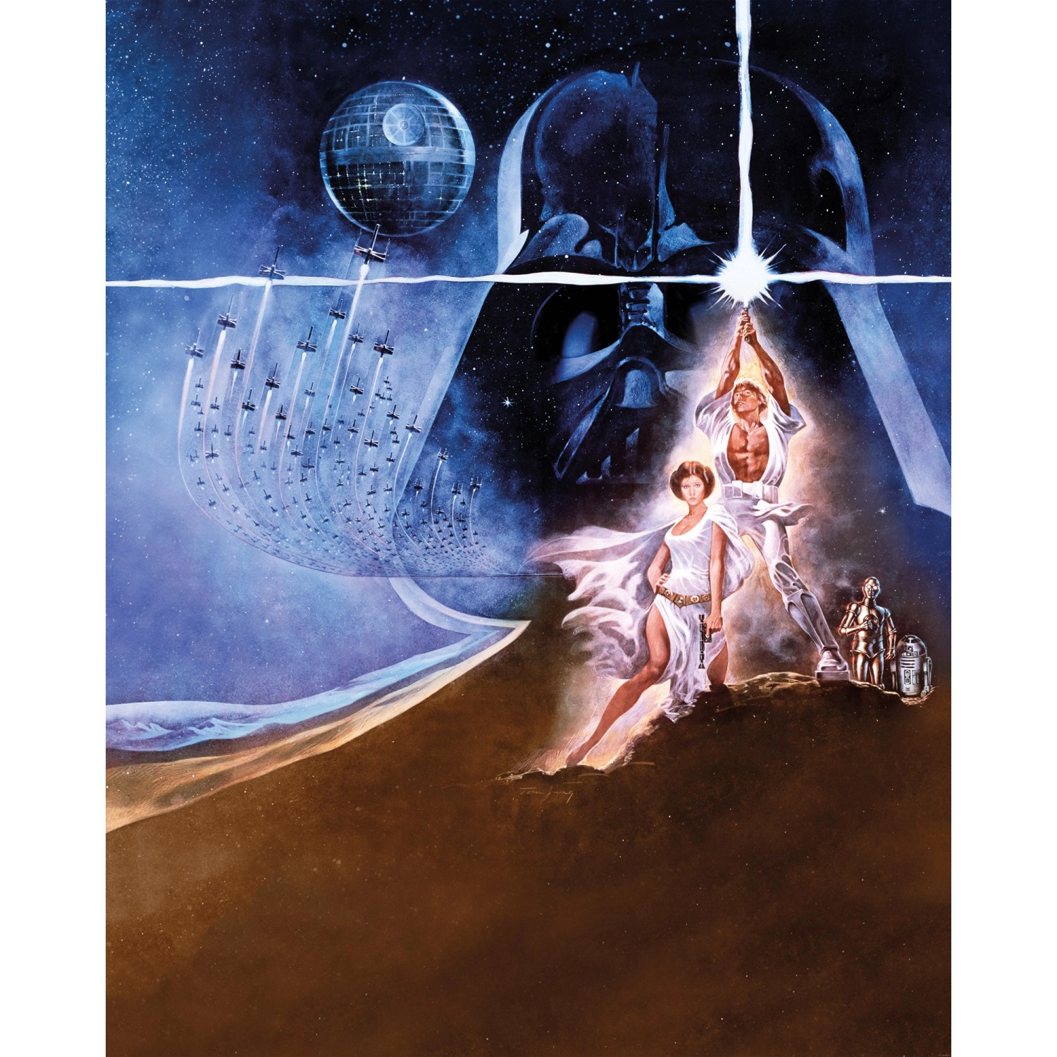 Komar Vliesová fototapeta Star Wars Poster Classic2 200 x 250 cm