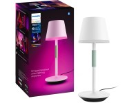 Philips Hue Stolní lampa White&Color Ambiance Go 370lm bílá, pr. 14,2 x 35 cm