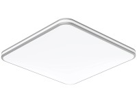 LED svítidlo s ovladačem RETRO NEW 55W 5850lm 3000-6500K IP44 chrom 53 x 53 cm