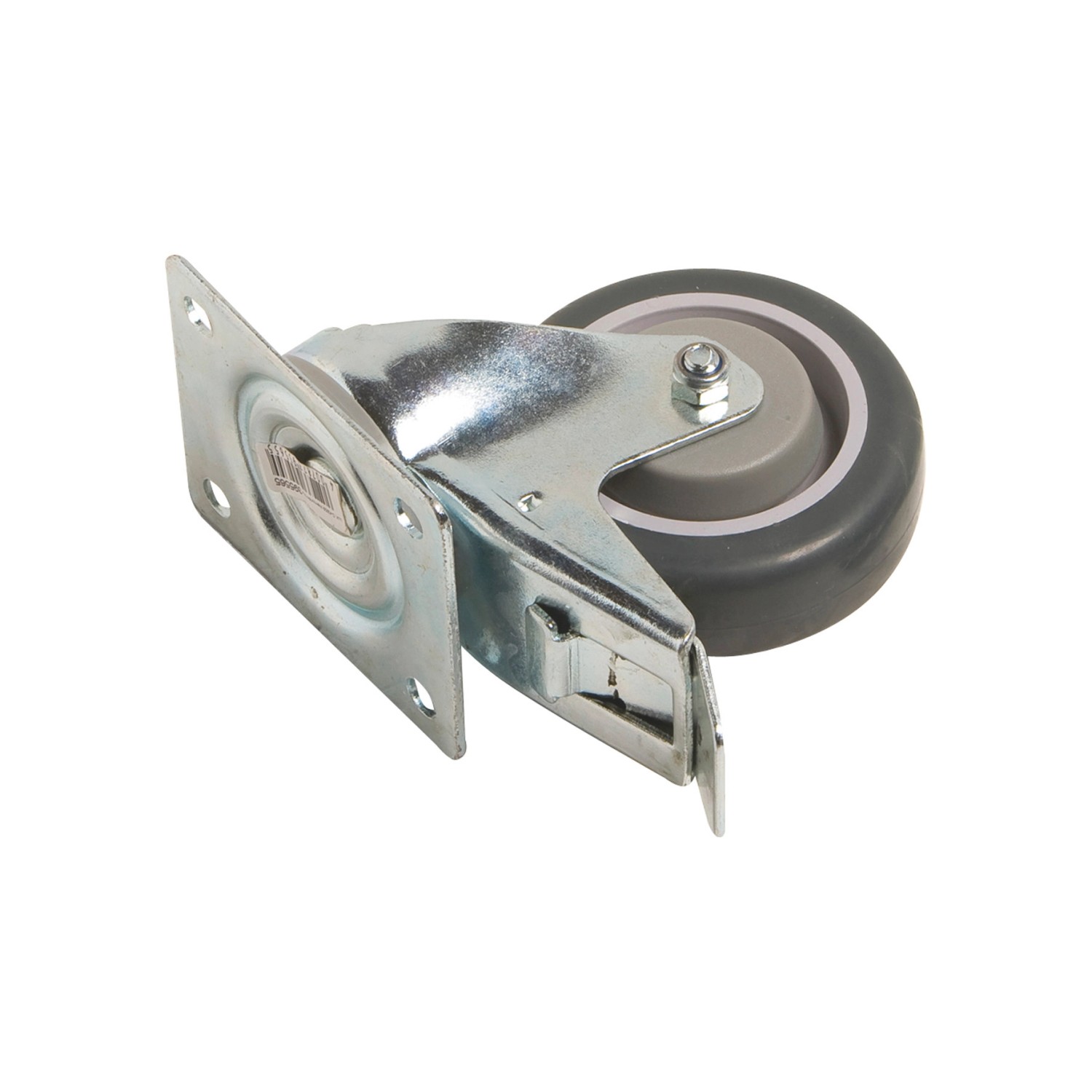 OBI Otočné přepravní kolečko s gumovou obručí a brzdou průměr 100 mm 150 kg