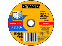 DeWALT Řezný kotouč EXTREME na nerezovou ocel 125 mm