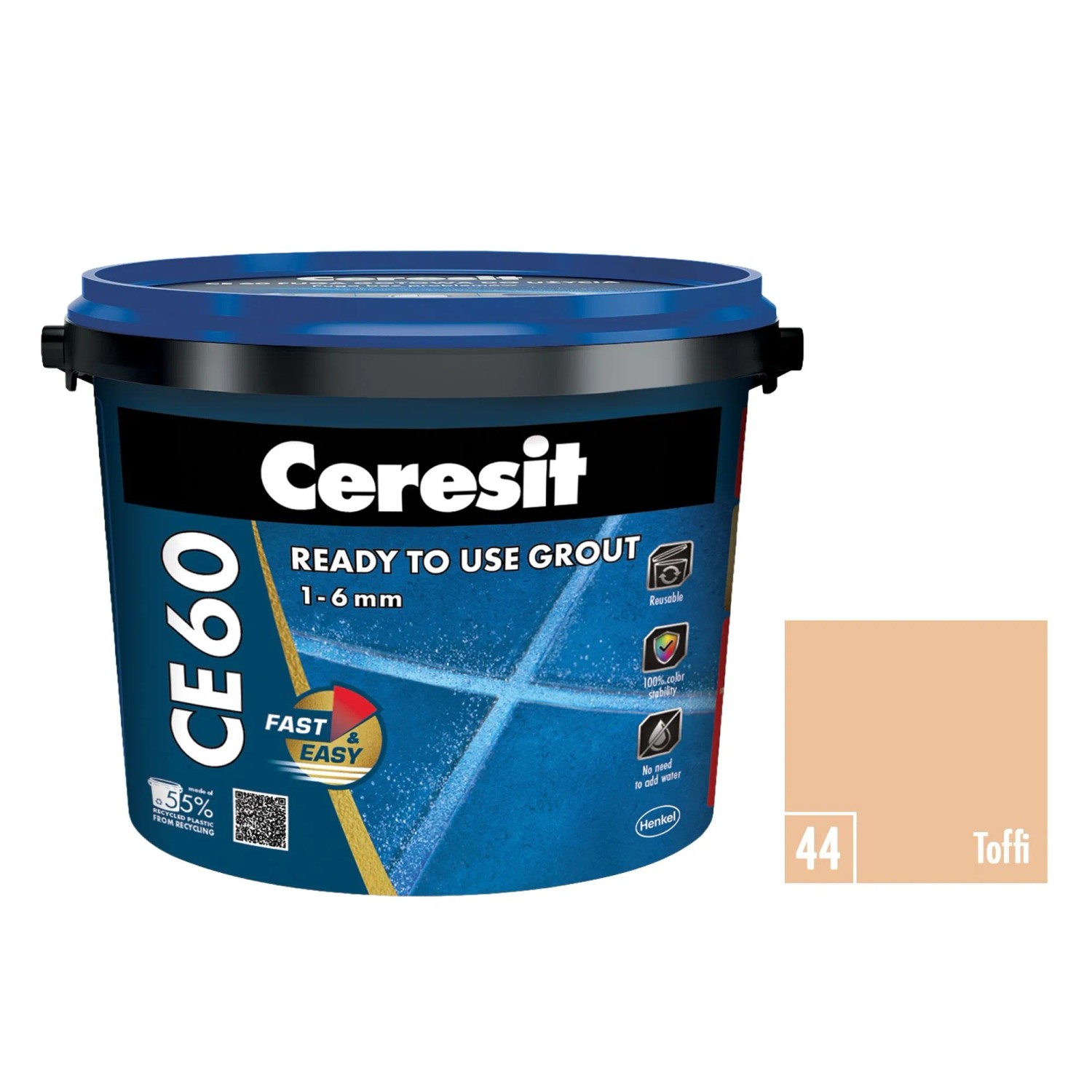 Ceresit CE 60 spárovací hmota toffi 2 kg CE60244