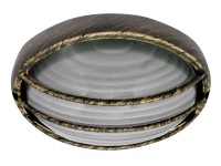 Rabalux Venkovní nástěnné svítidlo Hektor 2, IP54, antická zlatá, 32 x 20,6 cm