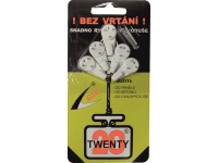 D.I.P. Háček bez vrtání TWENTY UNIVERSAL, 5 ks