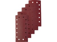 LUX-TOOLS Brusný papír Comfort K120 děrovaný, 5 ks, 115 x 230 mm