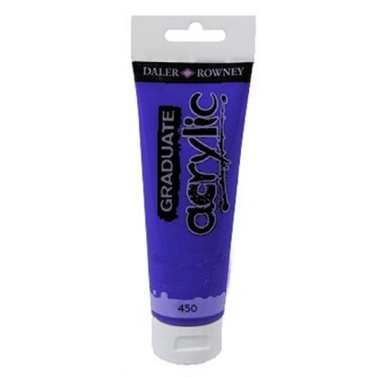 Daler Rowney Akrylová barva GRADUATE fialová, 120 ml