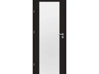 Voster Rámové falcové interiérové dveře WINDOOR II, f.Platinum, černá mat, 70 L