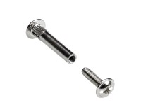 Hettich Spojovací šroub M4, poniklovaný, 28-38 mm, 10 ks