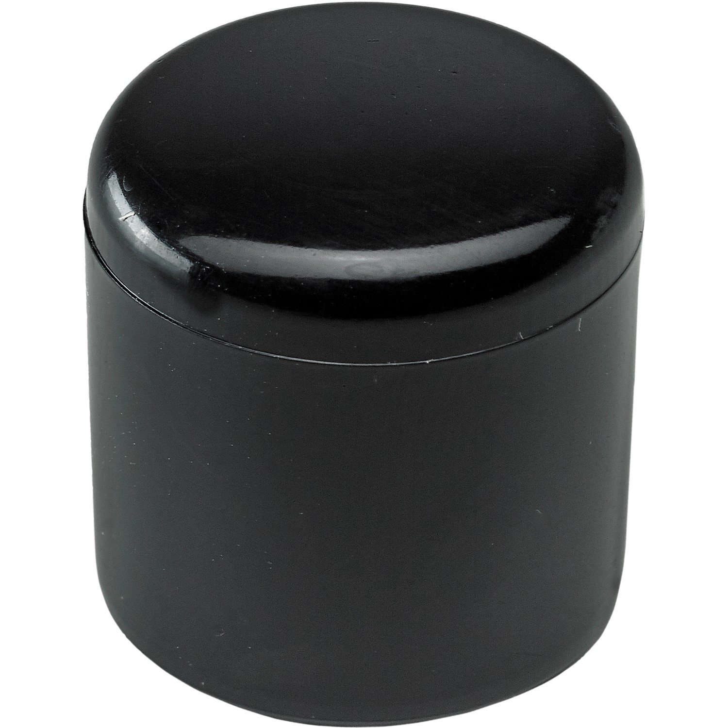 Hettich Krytka na nožičky na kulaté trubky průměr 18 mm plastová černá, 4 ks