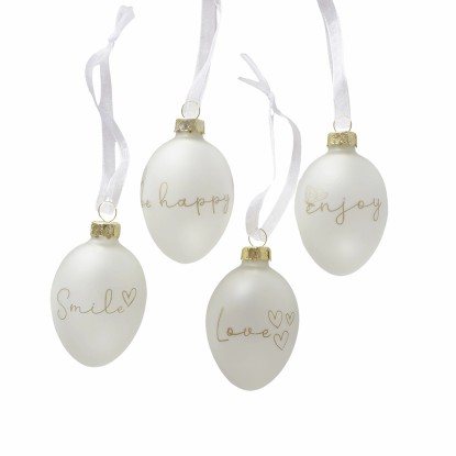 Boltze Závěsná dekorace Davina různé druhy 7 x 4 x 7 cm, 1 ks