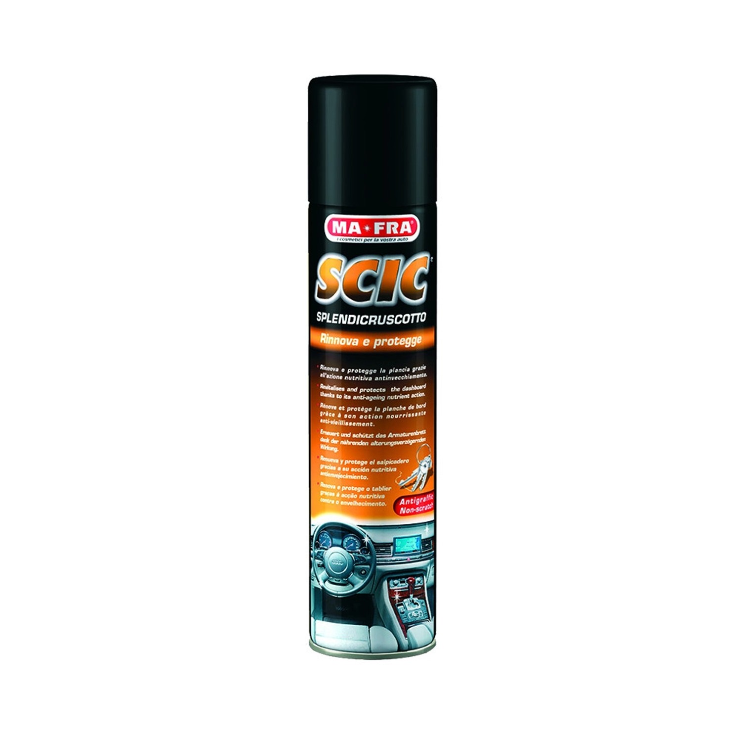 Mafra Scic cockpit spray orange 600 ml