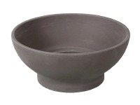 Žardinka PLANTER keramická, šedohnědá, pr. 31 x 13 cm