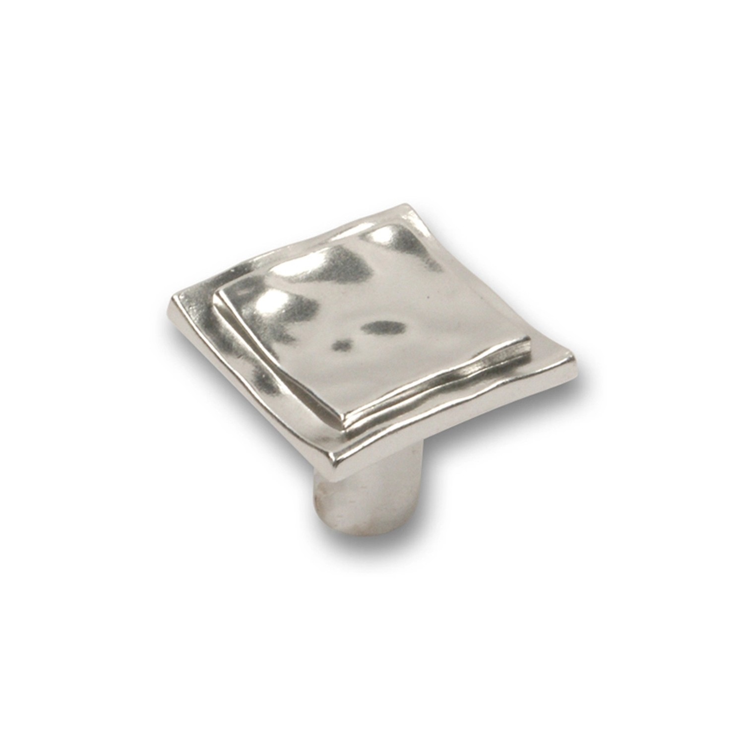 Knoflík 2076 chrom matný 24 mm x 24 mm x 21 mm