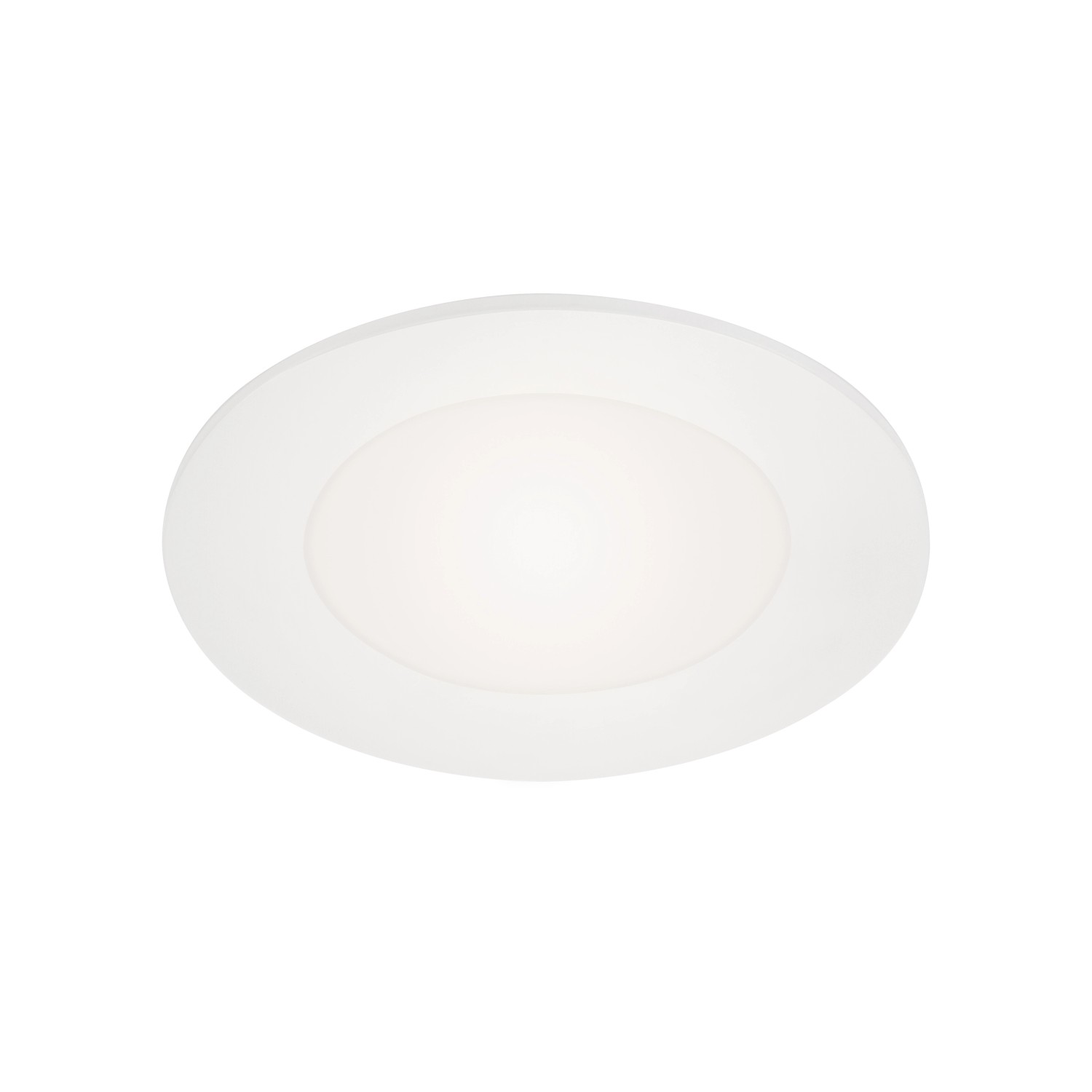 Briloner LED vestavné svítidlo FLAT IN bílé, 1 ks, 86 x 30 mm