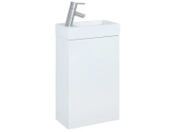 Maximus Koupelnová skříňka vč. umyvadla EFI, lesklá bílá, 68 x 40,2 x 22,2 cm