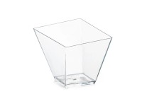 Pohárek na panna cottu, plast, 6,5 x 6 x 6,8 cm, 100 ml, 6 ks Pohárek na panna cottu, plast, 6,5 x 6 x 6,8 cm, 100 ml, 6 ks