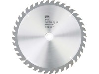 LUX-TOOLS Pilový kotouč z tvrdokovu do dřeva průměr 300 mm 40 zubů LUX-TOOLS Pilový kotouč z tvrdokovu do dřeva průměr 300 mm 40 zubů