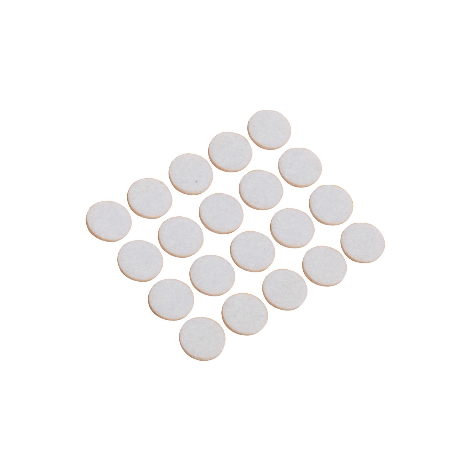 OBI Samolepicí plstěné podložky průměr 17 mm, 20 ks