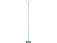 CMI Stojací lampa osvětlující strop stříbrná 1 x E27