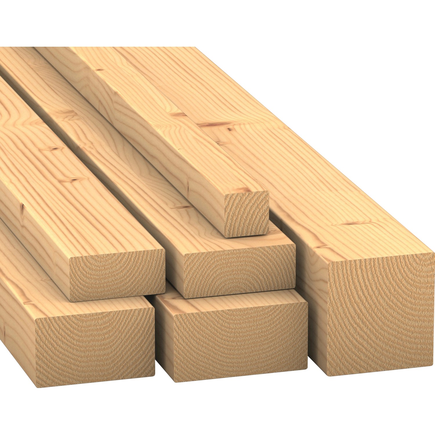 Rettenmeier KVH hranol smrk/jedle, Nsi, 250 x 12 x 12 cm