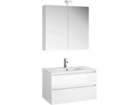 Allibert Sada koupelnového nábytku Alma, bílá, 3dílná, 80 cm