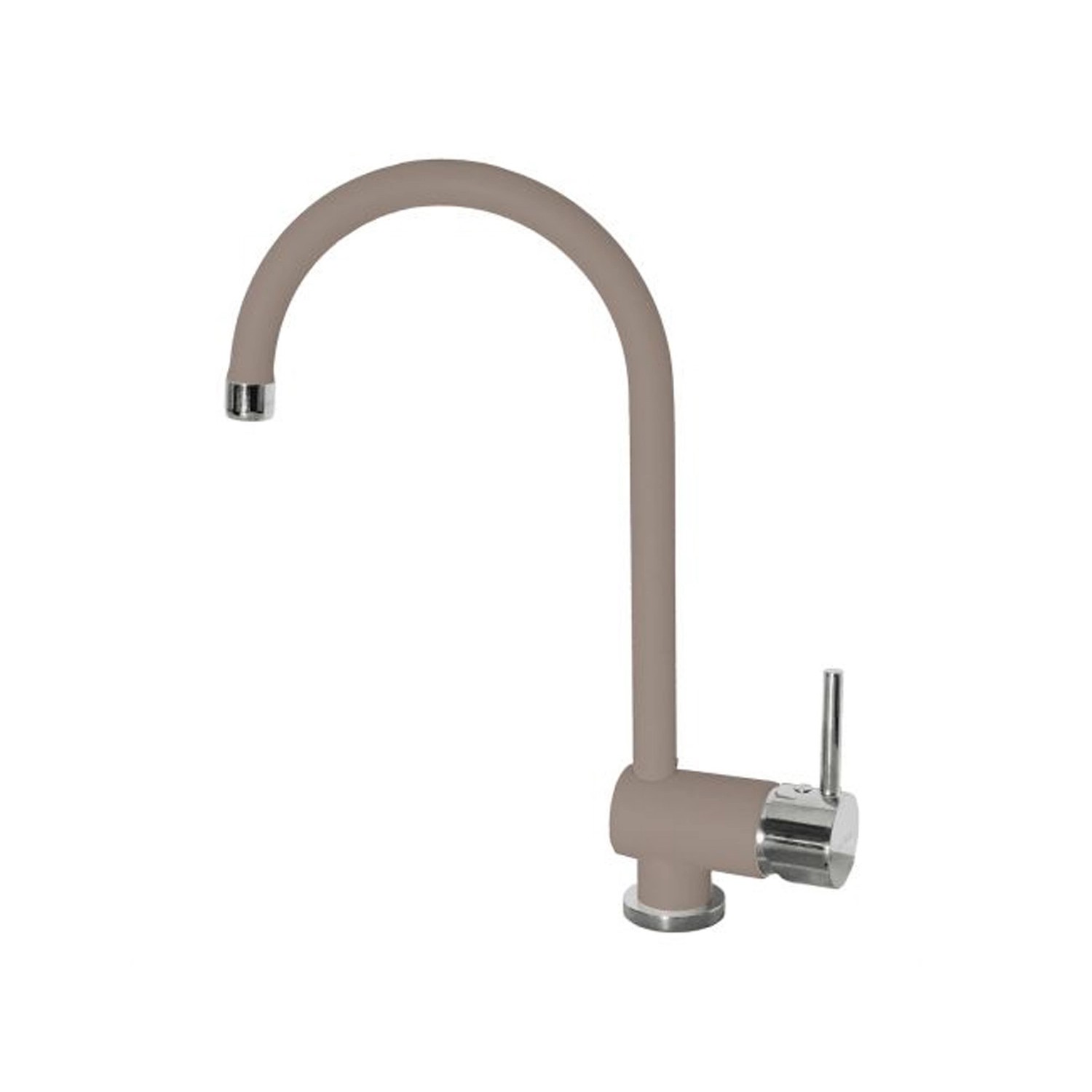 Alveus Stojánková páková dřezová baterie ARC 110 béžová+chrom