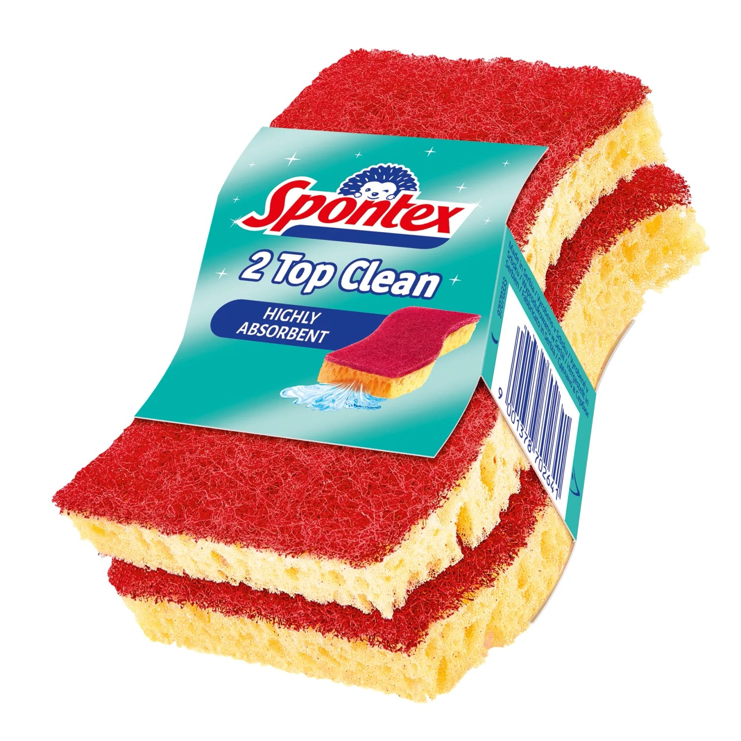 Spontex Houbička Top Clean 2 ks