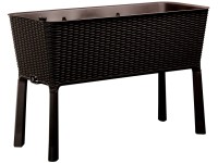 Keter Vyvýšený záhon Easy Grow, teplá hnědá, 114 x 49,3 x 75,7 cm