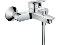 Hansgrohe Páková nástěnná vanová baterie Logis, rozteč 150 mm, chrom