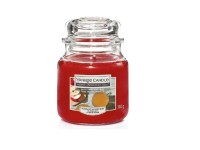 Yankee Candle Home Inspiration Svíčka ve skle střední  Apple Cinnamon Cider, 340
