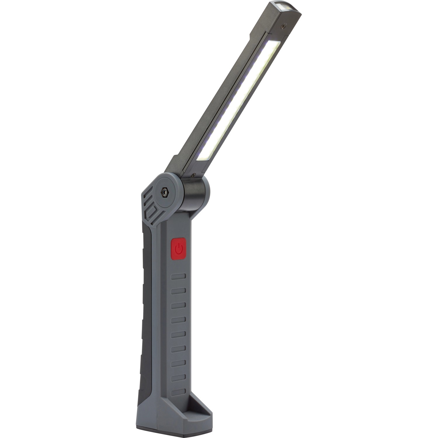 Nabíjecí pracovní LED svítilna, skládací, 300 lm, černá/šedá