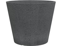 Scheurich Květináč C-Cone průměr 28,5 cm Stony Black