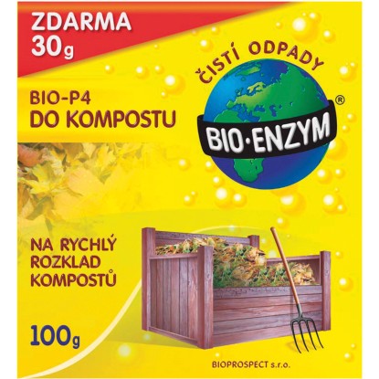 Bakterie a enzymy do kompostu Bio - P4 100 g