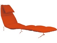 Polstr na houpací lehátko Palmdale terakota