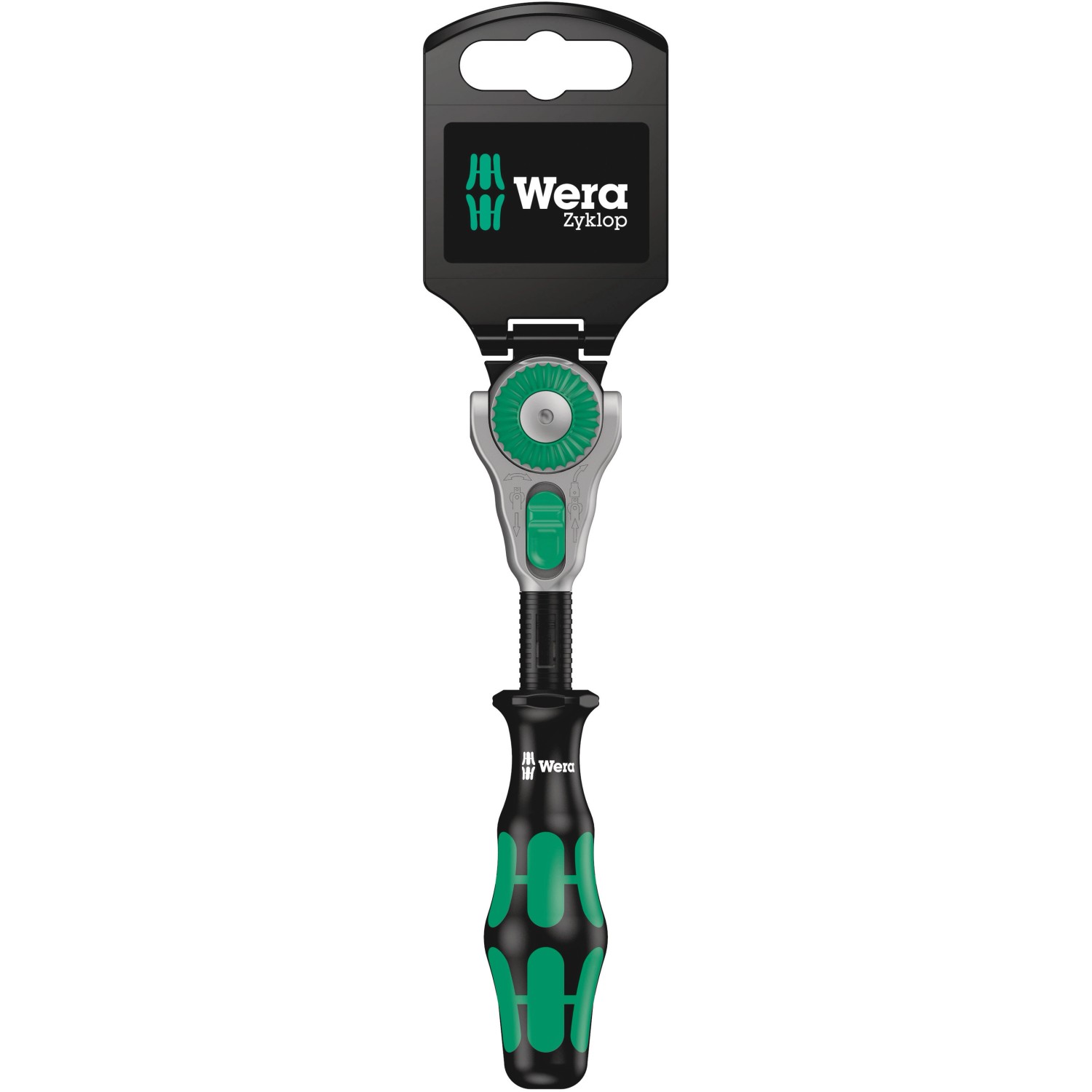 Wera Ráčna Zyklop Speed 8000 A SB s upínací částí 1/4" (6,3 mm)