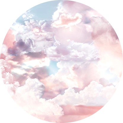 Komar Samolepicí vliesová fototapeta Dot Candy Sky pr. 125 cm