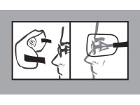 Celoplošné ochranné brýle netónované