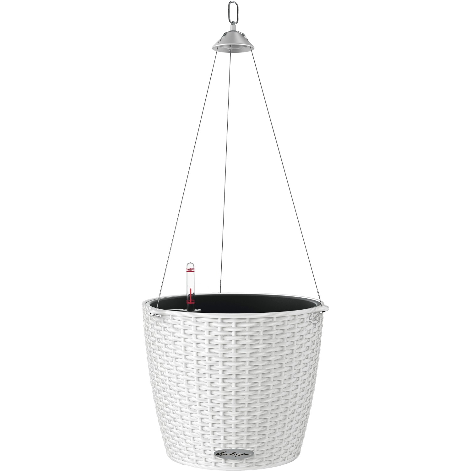 Lechuza Květináč Nido Cottage 28 bílý, 230 x 270 x 270 mm