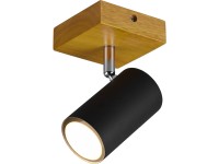 Trio 1-Bodové svítidlo Marley černé matné 160 x 90 x 120 mm