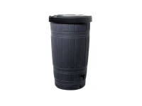 Waterform Sud na dešťovou vodu Woodcan černý 265 l