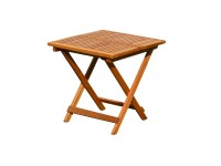 Skládací stolek Ipswich, akácie, 50 x 50 x 50 cm