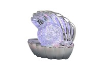 Reality Dekorativní stolní LED lampa Shelly 0,8W, chrom, 17,5 x 14,5 x 12,5 cm Reality Dekorativní stolní LED lampa Shelly 0,8W, chrom, 17,5 x 14,5 x 12,5 cm
