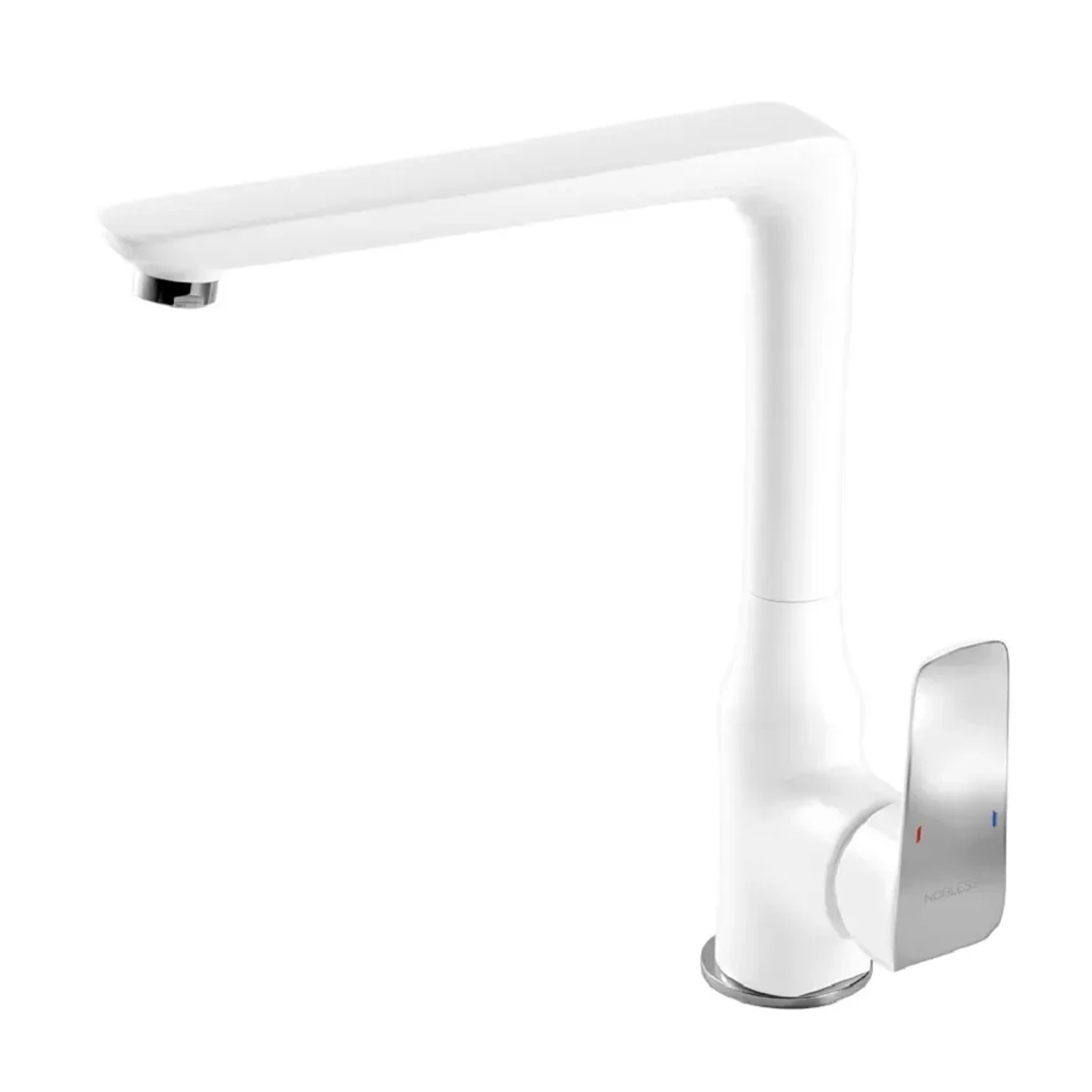 Dřezová baterie Nobless Tina bílá/chrom NOVASERVIS 38714,1