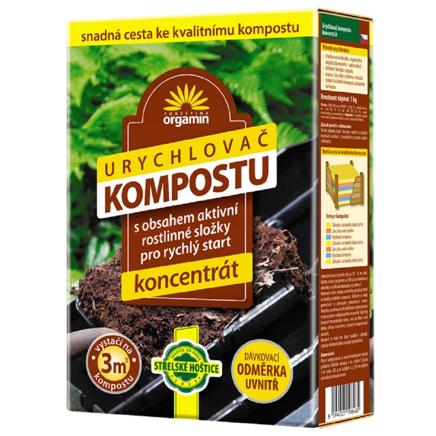 Forestina s.r.o. Urychlovač kompostu - koncentát 1 kg
